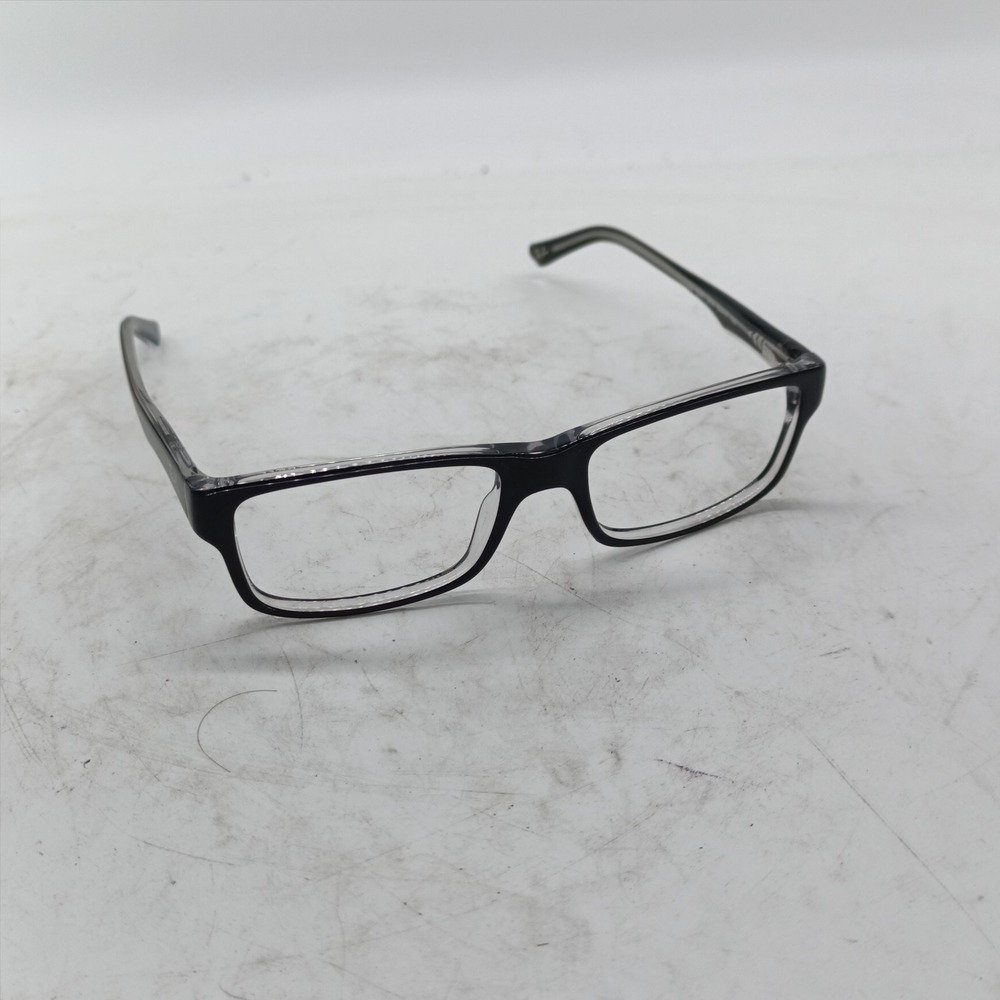 Ray-Ban RB5245 2034 Black on Clear 52-17-140 Rectangle Eyeglasses Frames Only 80